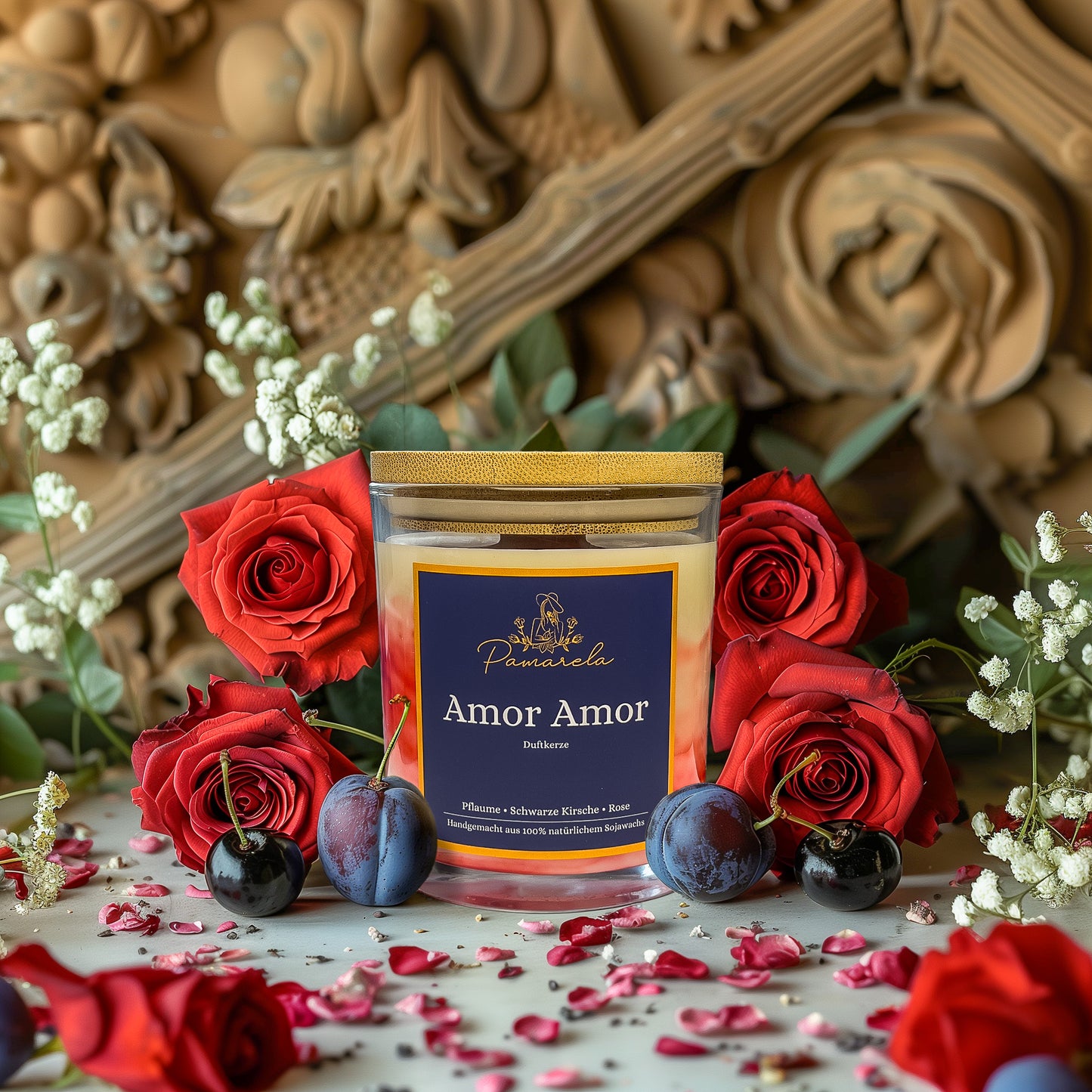 Amor Amor - Candle Jar