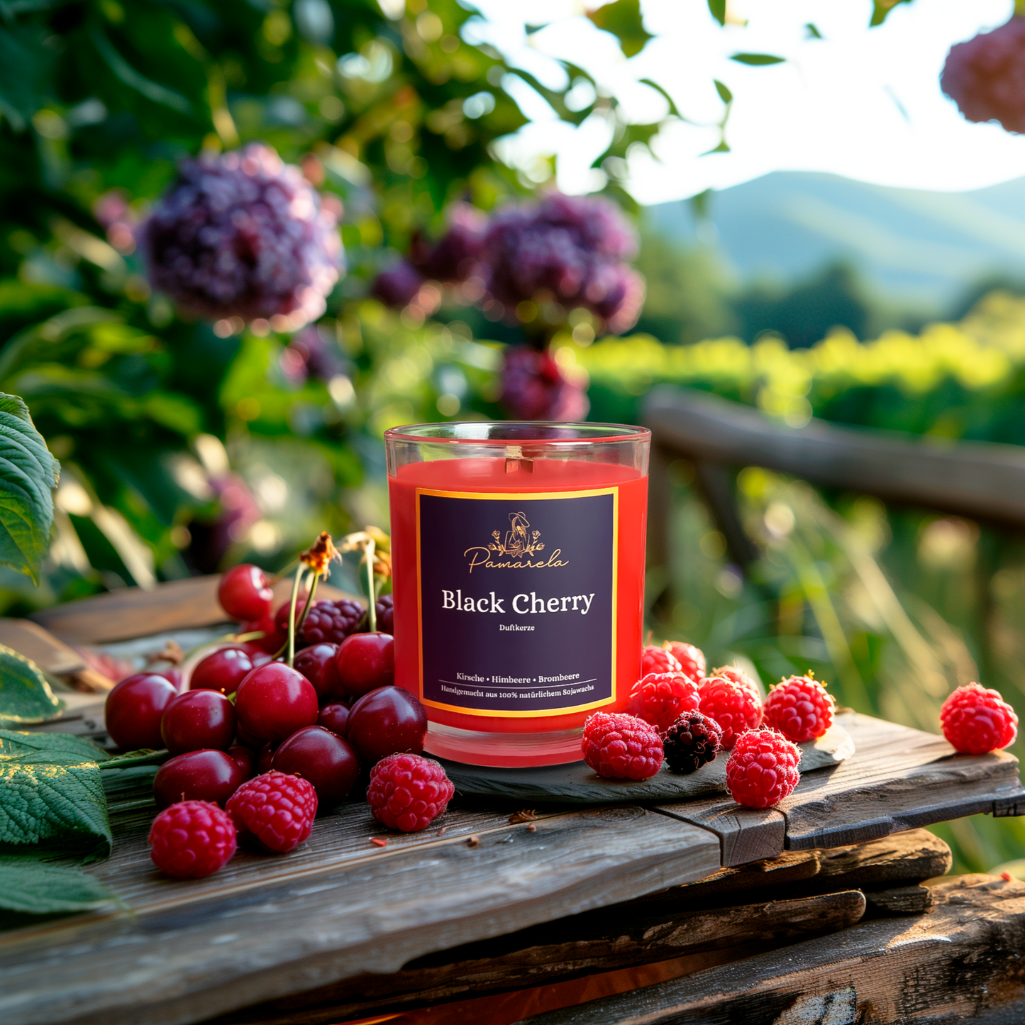 Black Cherry - Candle Jar