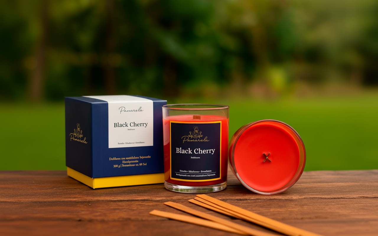 Black Cherry - Candle Jar