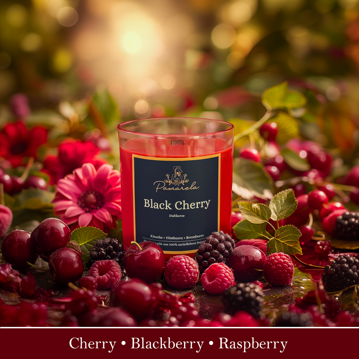 Black Cherry - Candle Jar